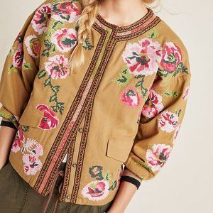 Needlepoint Bomber Jacket